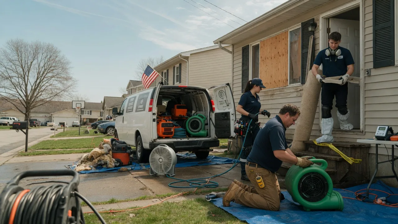 Water Damage Restoration in Represa, CA near me